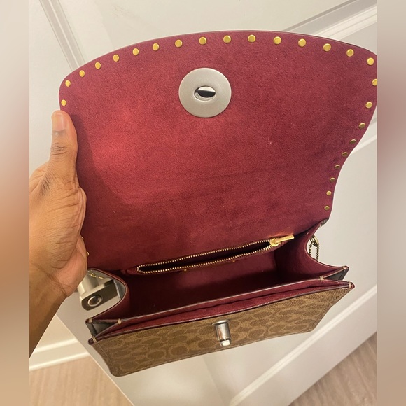 coach parker with top handle- send reasonable offers - Picture 2 of 4